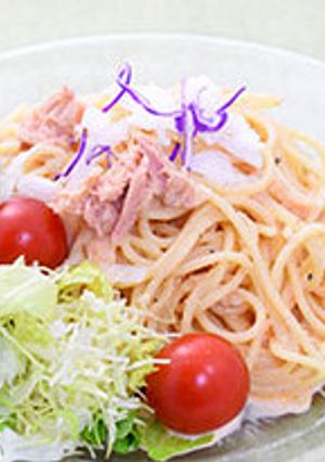 冷製トマトクリームパスタ-レシピのメイン写真