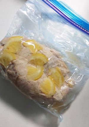 超簡単☆塩レモンサラダチキン-レシピのメイン写真
