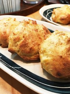 お手軽!バナナ&クリームチーズビスケット-レシピのメイン写真