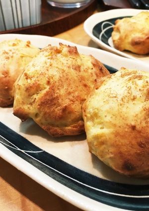 お手軽！バナナ&クリームチーズビスケット-レシピのメイン写真