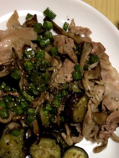 豚バラとナスの青じそ炒め-レシピのメイン写真