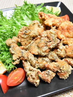鶏むね肉の梅しそ唐揚げ-レシピのメイン写真