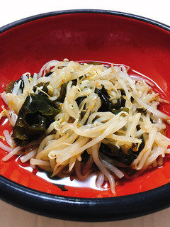 もやしとわかめの酢の物-レシピのメイン写真