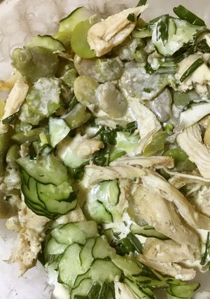 そら豆のサラダ-レシピのメイン写真