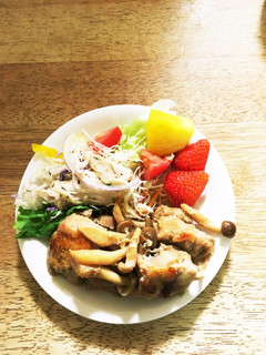 キノコと鳥の照り焼き-レシピのメイン写真