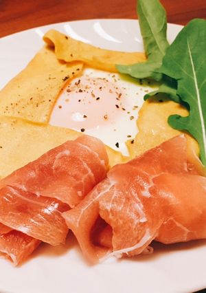 ふすまパンミックス＊低糖質ガレット-レシピのメイン写真