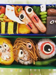 鬼太郎弁当-レシピのメイン写真