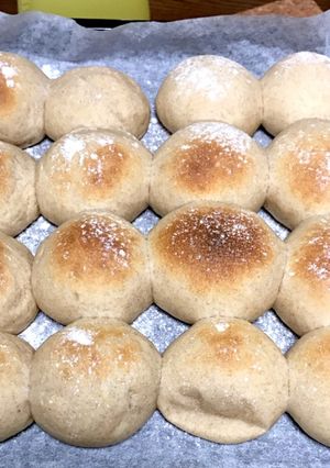 全粒粉入り手ごねのフワフワちぎりパン-レシピのメイン写真