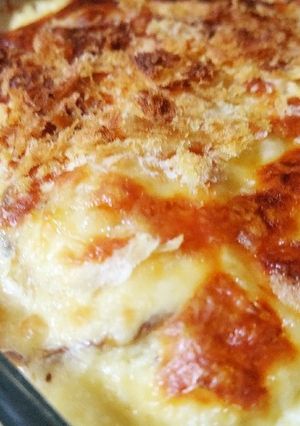 豆腐ホワイトソースのホタテと海老グラタン-レシピのメイン写真