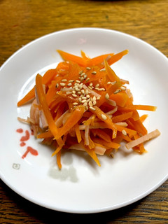 簡単レンジでにんじんシリシリ☆-レシピのメイン写真