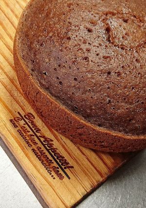 冷凍バナナとチョコの炊飯器ケーキ-レシピのメイン写真