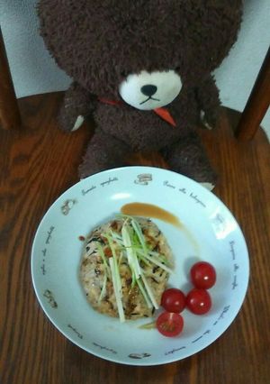 豆腐ひじきバーグ(豚ひき肉)-レシピのメイン写真
