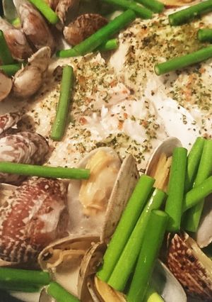 カレイとあさりのアクアパッツァ★-レシピのメイン写真