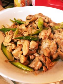 鶏モモのガリバタ醤油炒め-レシピのメイン写真
