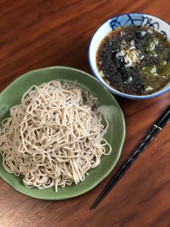 茄子の揚げ浸し蕎麦-レシピのメイン写真