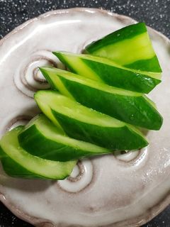 ポリ袋でカンタン!キュウリの浅漬け-レシピのメイン写真