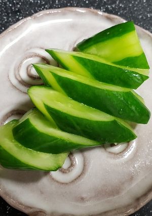 ポリ袋でカンタン!キュウリの浅漬け-レシピのメイン写真