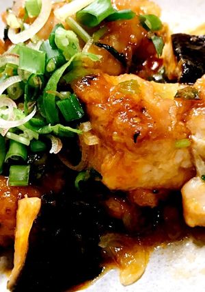 簡単♡ 薬味たっぷり甘辛チキン♬-レシピのメイン写真
