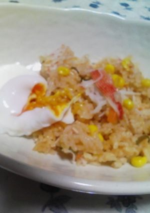 炊飯器で　簡単かにピラフ-レシピのメイン写真