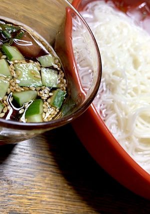 冷やし中華風☆つけダレ-レシピのメイン写真
