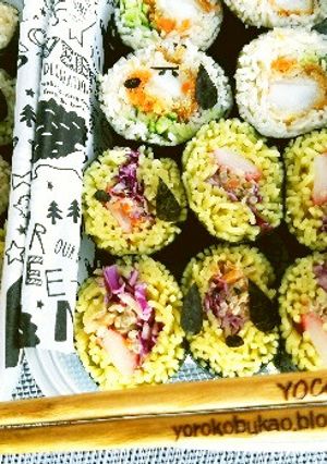 簡単冷やし中華巻き♪お弁当・行楽にも♪-レシピのメイン写真