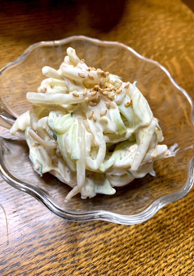 時短☆もやしの胡麻味噌マヨ和え-レシピのメイン写真