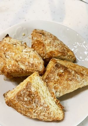 【手抜き】ビニール袋で簡単スコーン-レシピのメイン写真