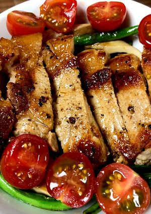 がっつり系お手がる豚テキ丼-レシピのメイン写真
