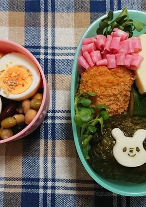 キャラ弁♥️シュール プーさん-レシピのメイン写真