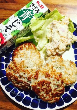 お弁当におすすめ◎きざみ青じその鶏つくね-レシピのメイン写真