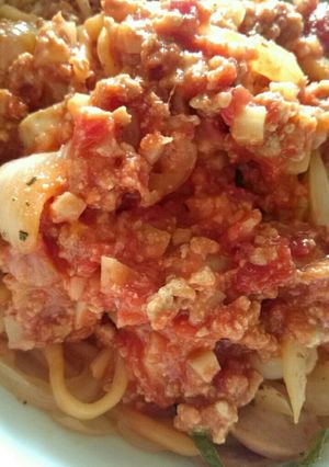 チーズとらろとろ時短パスタ-レシピのメイン写真