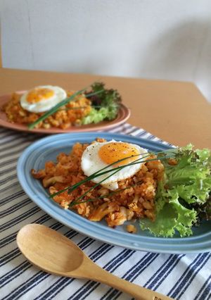 クラブペースト使ったカニチャーハン-レシピのメイン写真