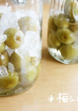 梅シロップ＊冷凍梅＆酢で早のみ美味-レシピのメイン写真