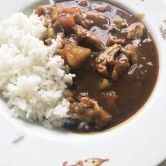 รูปของ 簡単☆チョコ入りカレーライス♡