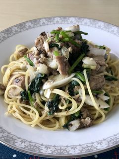 サバ缶で簡単パスタ♫-レシピのメイン写真