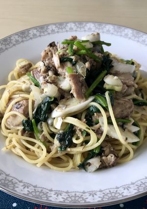 サバ缶で簡単パスタ♫-レシピのメイン写真