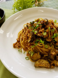 赤味噌スパゲティ(腎臓病食)-レシピのメイン写真