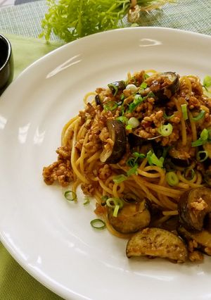 赤味噌スパゲティ(腎臓病食)-レシピのメイン写真