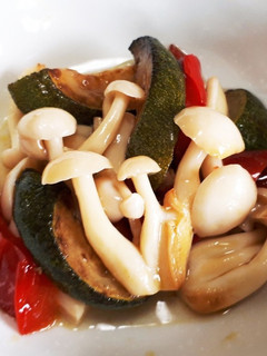 作り置き きのこと夏野菜のマリネ-レシピのメイン写真