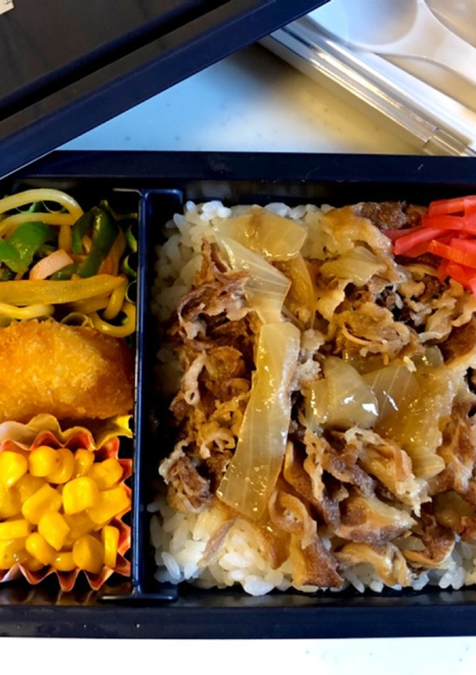 中学生弁当日記（牛丼弁当編）-レシピのメイン写真