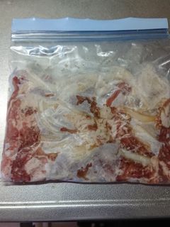 下味冷凍 豚コマしょうが焼き-レシピのメイン写真