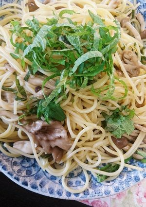 和風きのこスパゲティ-レシピのメイン写真