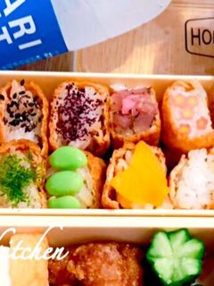 簡単カラフルミニいなり寿司-レシピのメイン写真