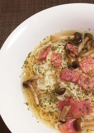冷んやり！洋風スープそうめん✨-レシピのメイン写真