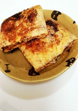油揚げの明太玉ねぎ詰め-レシピのメイン写真