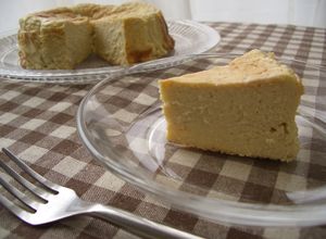 濃厚♪バナナのチーズケーキ（２人サイズ）-レシピのメイン写真