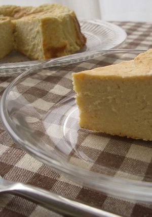 濃厚♪バナナのチーズケーキ（２人サイズ）-レシピのメイン写真
