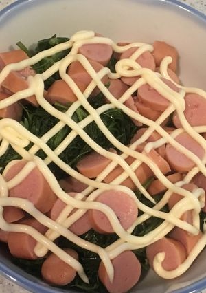 おかひじきとソーセージのサラダ-レシピのメイン写真