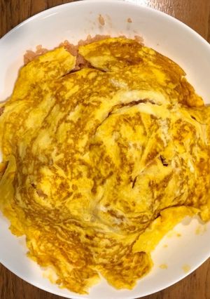 ハムとかまぼこの簡単オムライス-レシピのメイン写真