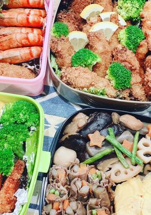 2019年保育園運動会お弁当-レシピのメイン写真